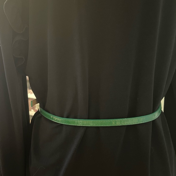 Thin Green Bow Belt - Picture 3 of 4